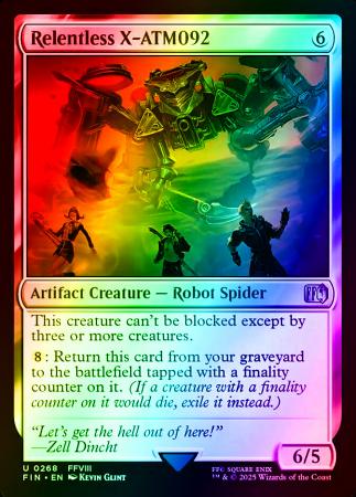 Relentless X-ATM092 - 0268 - Foil