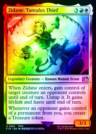 Zidane, Tantalus Thief - 0251 - Foil