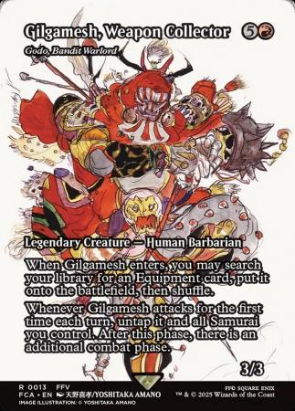 Gilgamesh, Weapon Collector - Godo, Bandit Warlord (Showcase) - 0013