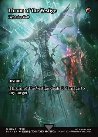 Thrum of the Vestige - Lightning Bolt (Showcase) - 0040