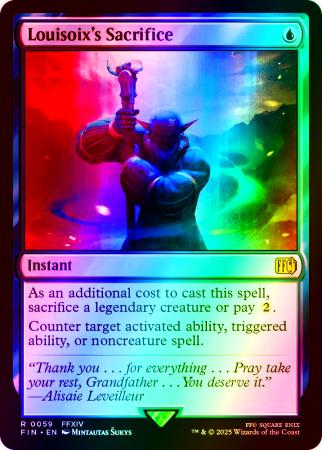 Louisoix's Sacrifice - 0059 - Foil