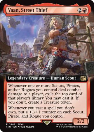 Vaan, Street Thief (Extended Art) - 0467