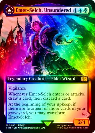 Emet-Selch, Unsundered (Extended Art) - 0483 - Foil