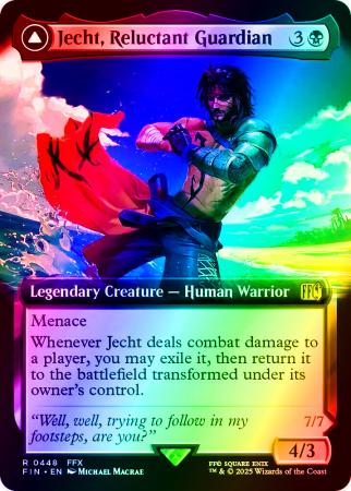 Jecht, Reluctant Guardian (Extended Art) - 0448 - Foil