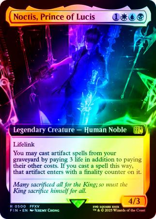 Noctis, Prince of Lucis (Extended Art) - 0500 - Foil