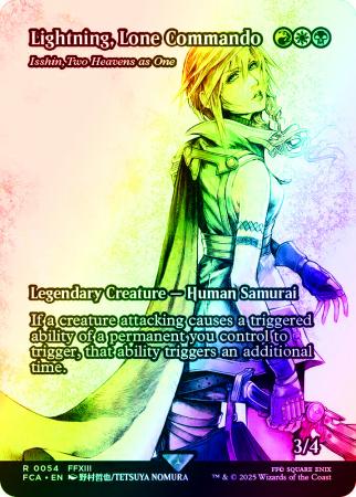 Lightning, Lone Commando - Isshin, Two Heavens as One (Showcase) - 0054 - Foil