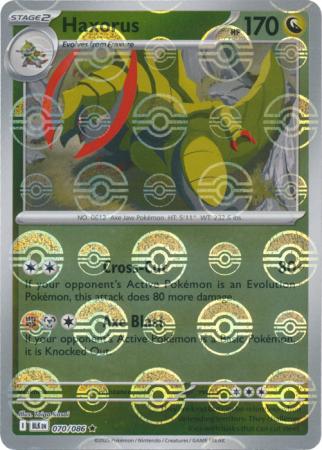Haxorus (Poke Ball Pattern) - 072/086 - Reverse Holo Rare