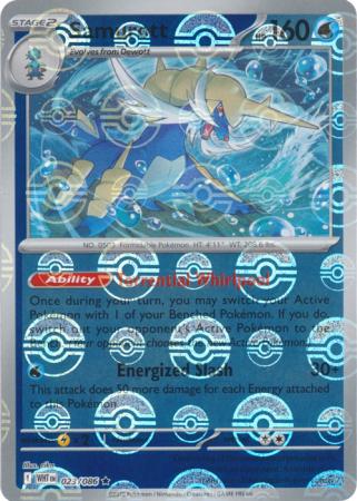 Samurott (Poke Ball Pattern) - 023/086 - Reverse Holo Rare