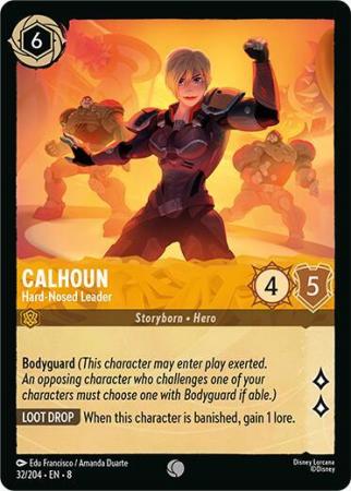 Calhoun - Hard-Nosed Leader - 032/204 - Common