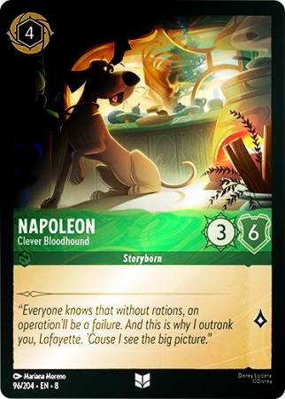 Napoleon - Clever Bloodhound - 096/204 - Uncommon Cold Foil