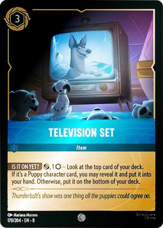 Television Set - 178/204 - Common Cold Foil