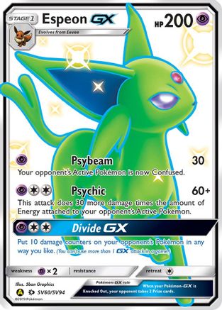 Espeon GX - SV60/SV94 - Shiny Ultra Rare