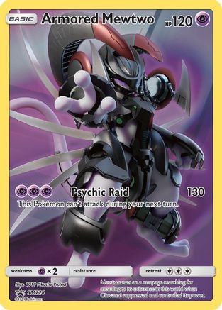 Armored Mewtwo - SM228 - Full Art Promo