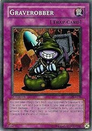 Graverobber (PSV-008) - Pharaoh's Servant Super Rare 1st Edition Troll and Toad Graverobber (PSV-008) - Pharaoh's Servant Super Rare 1st Edition Troll and Toad