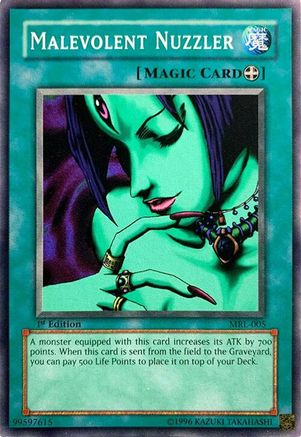 Malevolent Nuzzler (MRL-005) - Magic Ruler Common / Short Print Unlimi ...