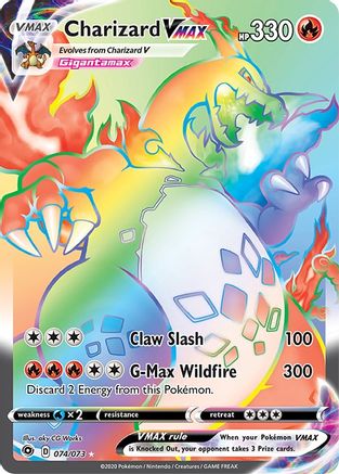Charizard VMAX - 074/073 - Hyper Rare