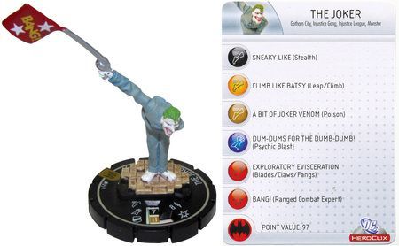 The Joker #059 Arkham Asylum DC Heroclix – Troll and Toad