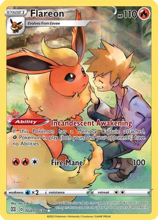 Flareon - TG01/TG30 - Holo Rare