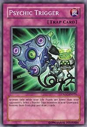 Psychic Trigger (CSOC-EN073) - Crossroads of Chaos Super Rare Unlimited