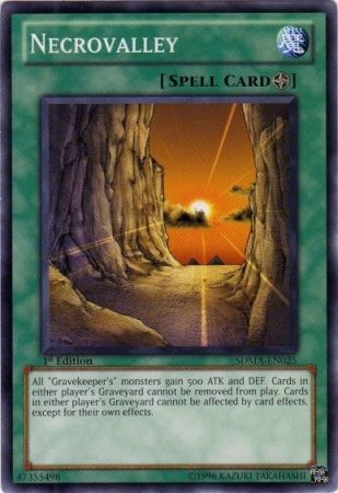 Necrovalley (SDMA-EN025) - Structure Deck: Marik Common / Short Print 1st Edition
