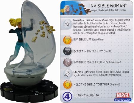 Invisible Woman #057 Captain America Marvel Heroclix – Troll and Toad