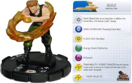 Guile #007 Street Fighter Heroclix