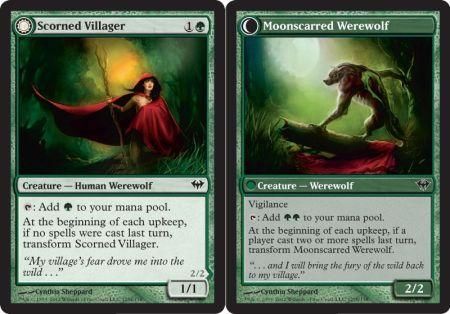 Scorned Villager | Moonscarred Werewolf – Troll and Toad