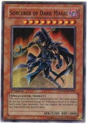 Sorcerer of Dark Magic (DPYG-EN010) - Duelist Pack: Yugi Super Rare 1st Edition