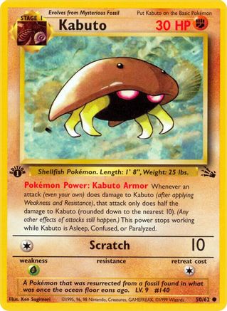Kabuto - 50/62  - Common 1st Edition