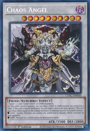 Chaos Angel (CYAC-EN044) - Cyberstorm Access Secret Rare 1st Edition