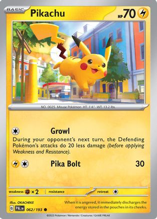 Pikachu - 062/193 - Common