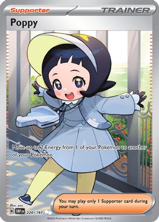 Poppy - 220/197 - Full Art Secret Rare – Troll and Toad