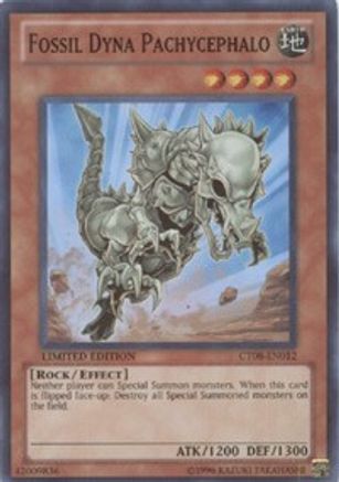 Fossil Dyna Pachycephalo (CT08-EN012) - 2011 Collectors Tins Super Rare Limited