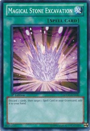 Magical Stone Excavation (SDDC-EN030) - Structure Deck: Dragons Collide Common / Short Print 1st Edition