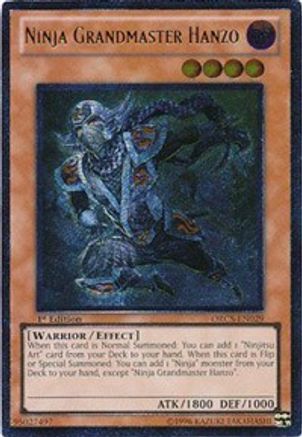 Ninja Grandmaster Hanzo (UTR) (ORCS-EN029) - Order of Chaos Ultimate Rare Unlimited