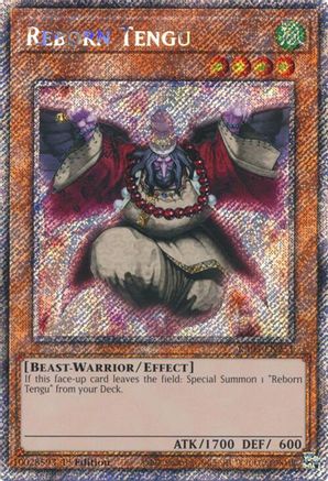 Reborn Tengu (Platinum Secret Rare) (RA03-EN251) - Quarter Century Bonanza Platinum Secret Rare 1st Edition