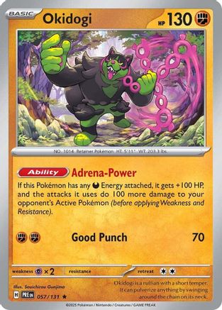 Okidogi - 057/131 - Reverse Holo Rare