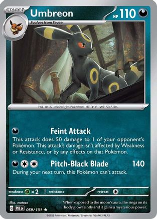 Umbreon - 059/131 - Reverse Holo Rare