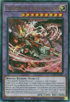 Fiendsmith's Rextremende (SUDA-EN037) - Supreme Darkness Ultra Rare 1st Edition