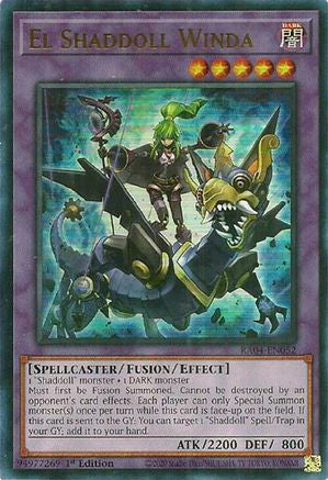 El Shaddoll Winda (UR) (RA04-EN052) - Quarter Century Stampede Ultra Rare 1st Edition