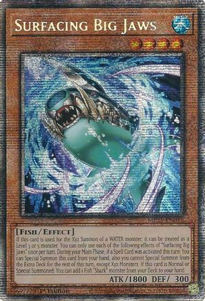 Surfacing Big Jaws (MP25-EN012) - 2025 Mega-Pack Starlight Rare 1st Edition