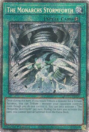 The Monarchs Stormforth (MP25-EN024) - 2025 Mega-Pack Starlight Rare 1st Edition