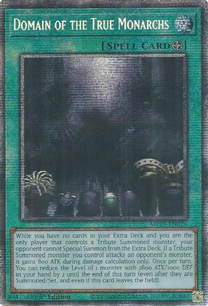 Domain of the True Monarchs (MP25-EN026) - 2025 Mega-Pack Starlight Rare 1st Edition