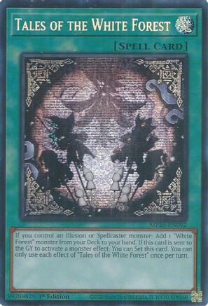 Tales of the White Forest (MP25-EN092) - 2025 Mega-Pack Prismatic Secret Rare 1st Edition