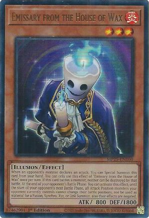 Emissary from the House of Wax (MP25-EN160) - 2025 Mega-Pack Ultra Rare 1st Edition