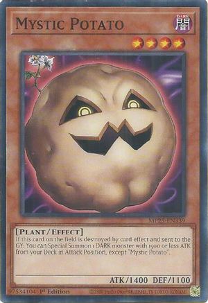 Mystic Potato (MP25-EN339) - 2025 Mega-Pack Common / Short Print 1st Edition