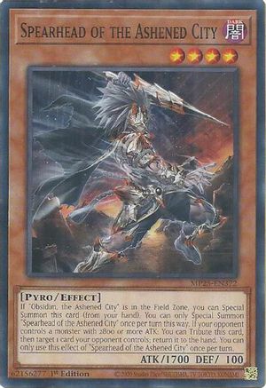 Spearhead of the Ashened City (MP25-EN372) - 2025 Mega-Pack Common / Short Print 1st Edition