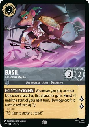 Basil - Tenacious Mouse (179/204) - Whispers in the Well