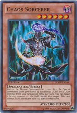 Chaos Sorcerer (LCYW-EN248) - Legendary Collection 3: Yugi's World Super Rare Unlimited