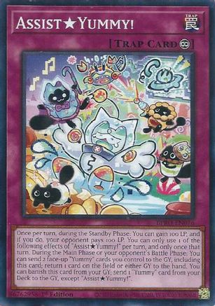 AssistYummy! (BPRO-EN076) - Burst Protocol Common / Short Print 1st Edition